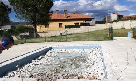 Obras en la Piscina de Verano
