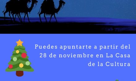 Participa en la Cabalgata de Reyes 2020