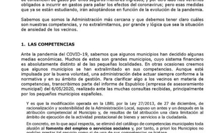 Situación y medidas económicas del Ayuntamiento de Torrelaguna ante la pandemia