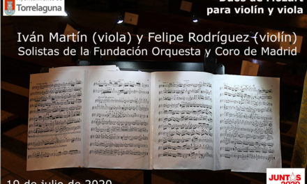 Dúos de Mozart para violín y viola  – 19 de julio de 2020 – Iglesia Parroquial Santa María Magdalena
