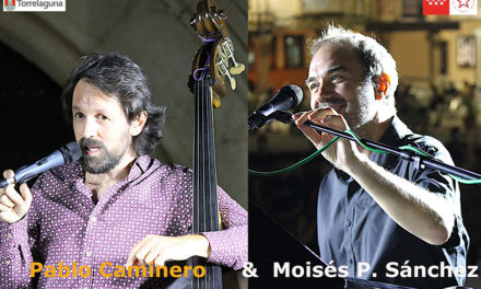 Actuación de Pablo Caminero y Moisés P. Sánchez en Torrelaguna