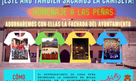Homenaje a las peñas de Torrelaguna en un año sin fiestas