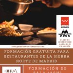 Formación gratuita para restaurantes de la Sierra Norte de Madrid