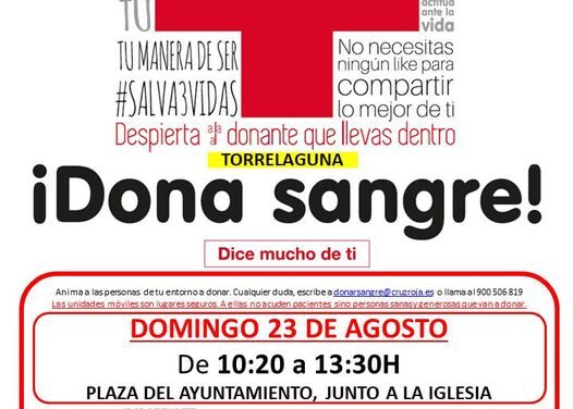 Donación de sangre en Torrelaguna
