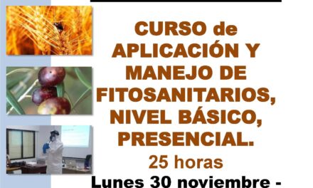 Curso Aplicación y manejo de fitosanitarios en Torrelaguna