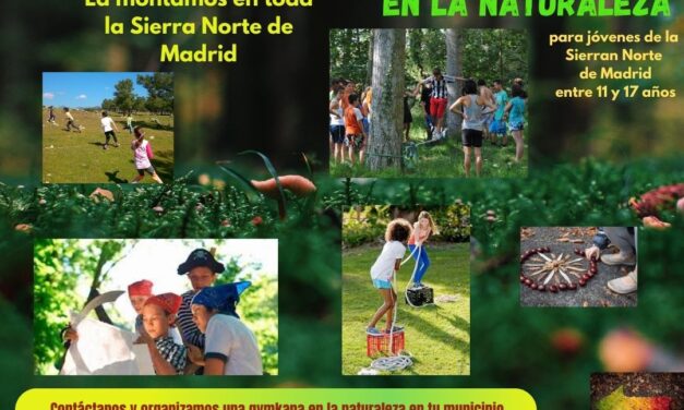 Nuevas actividades de dinamización juvenil de los Servicios Sociales del Ayuntamiento de Torrelaguna