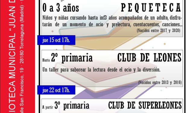 Talleres de animación a la lectura