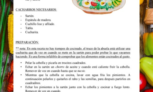 Concurso de recetas, Juventud Torrelaguna