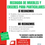 El Ayuntamiento de Torrelaguna ofrece el Servicio de recogida de muebles y enseres a particulares “Puerta a Puerta” 