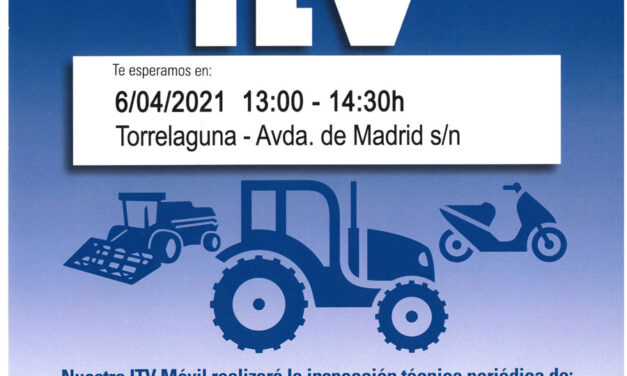 ITV en Torrelaguna Unidad Móvil Agrícola (UMA)