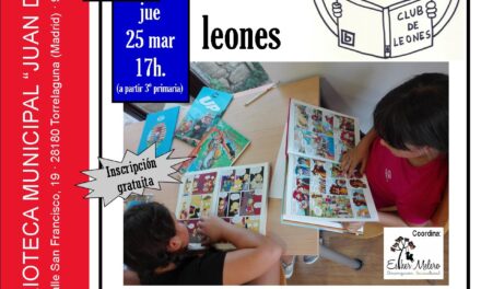 Club de Lectura Leones en la Biblioteca