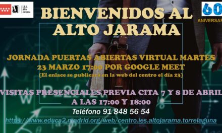 Jornada de Puertas Abiertas en Centros Educativos