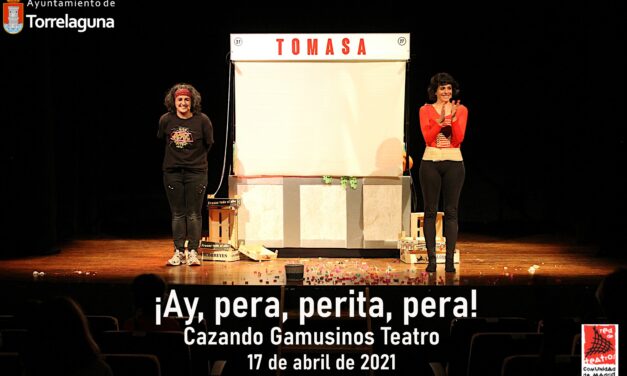 ¡Ay, pera, perita, pera!, teatro de títeres en Torrelaguna – 17 de abril de 2021