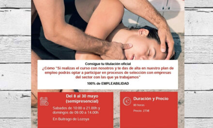 Curso de socorrista en piscinas y en instalaciones acuáticas