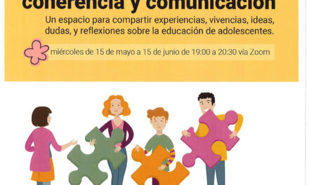 Talleres Gratuitos online para familias con hijos entre 10 y 16 años