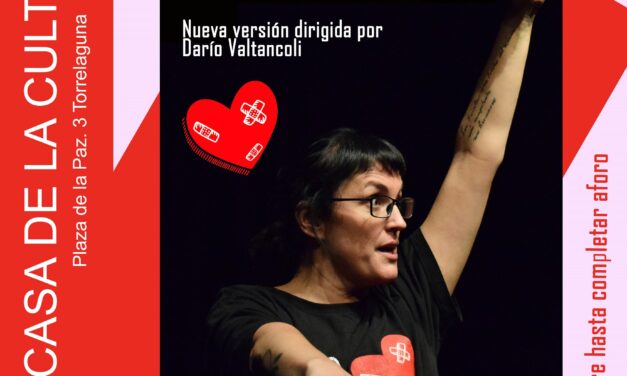«No solo duelen los golpes», monólogo de Pamela Palenciano, en Torrelaguna
