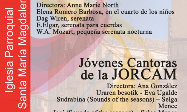 La Jorcam, Joven Orquesta y Coro de Madrid, en la Iglesia Parroquial Santa María Magdalena