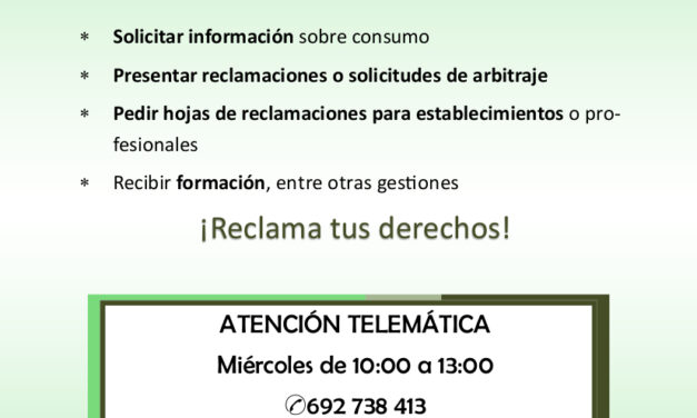 Oficina Municipal de Información al Consumidor- OMIC