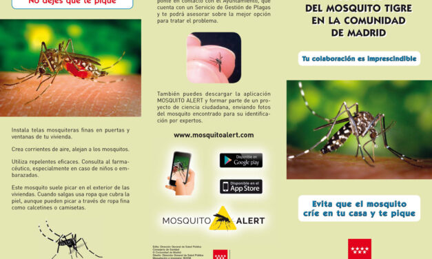 Información sobre el mosquito tigre