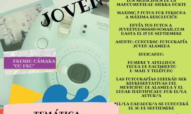 Concurso de Fotografía joven
