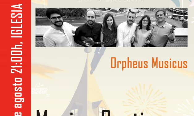 Concierto del «Orpheus Musicus» en Torrelaguna – Viernes, 20 de agosto