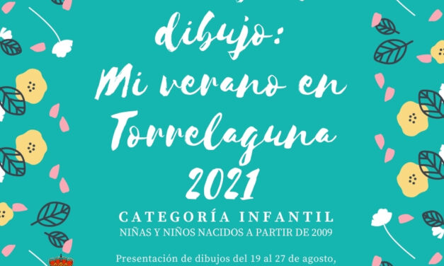 Concurso de dibujo “Mi verano en Torrelaguna 2021”