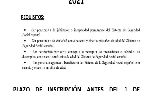 Ya puedes solicitar tu plaza en el programa de Termalismo del Imserso