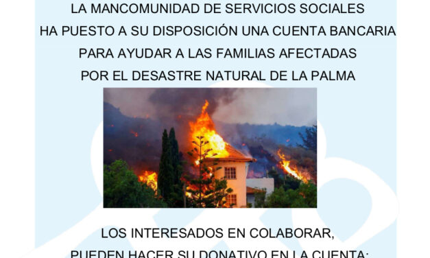 Ayuda a los vecin@s de la Isla de La Palma