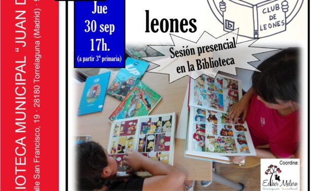 Vuelve el Club de Leones a la Biblioteca Juan de Mena