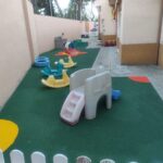Obras de mejora en el patio de la Escuela Infantil