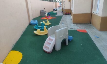 Obras de mejora en el patio de la Escuela Infantil