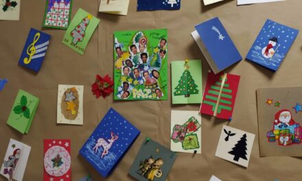 Taller de tarjetas navideñas