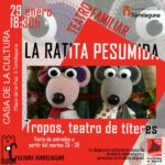 “La Ratita presumida”, teatro familiar en la Casa de la Cultura de Torrelaguna