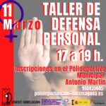 Taller de Defensa Personal en el Polideportivo Antonio Martín