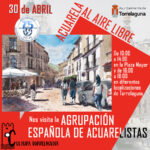Visita de la Agrupación española de acuarelistas a Torrelaguna