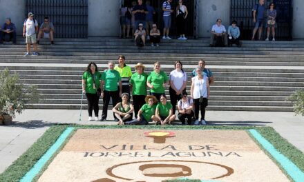 Alfombristas de Torrelaguna en la Catedral de la Almudena