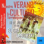 Cine de verano en la Plaza: el lunes, 18 de julio, “El gran Lebowski”
