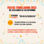 Programa de las Fiestas Torrelaguna 2022
