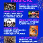 Actuaciones musicales en las Fiestas Torrelaguna 2022