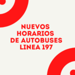 Nuevos horarios de la linea 197 (Madrid-Uceda)