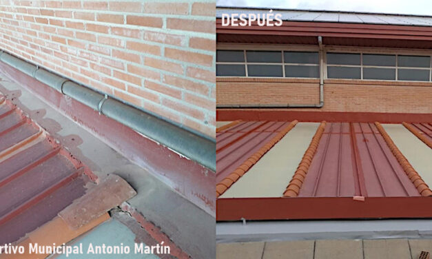 Finalizadas las obras de mantenimiento y mejora de las instalaciones del Polideportivo Municipal Antonio Martín
