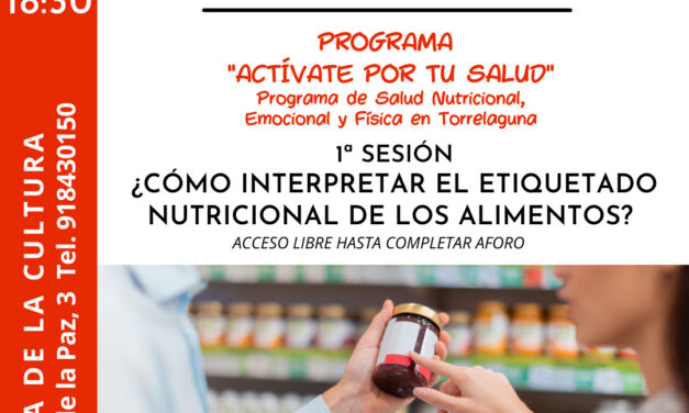 Actívate por tu Salud: Programa de Salud nutricional Emocional y Física en Torrelaguna