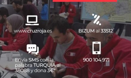 Ayuda Cruz Roja terremoto Turquía