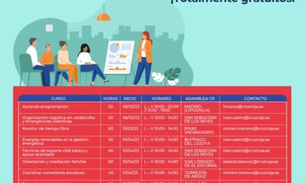 Cursos de Formación Cruz Roja