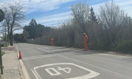 La Dirección General de Carreteras de la Comunidad de Madrid comienza a trabajar en las vías principales de circulación que atraviesan nuestro municipio