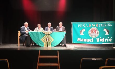 Coloquio organizado por la peña taurina Manuel Vidrié de Torrelaguna