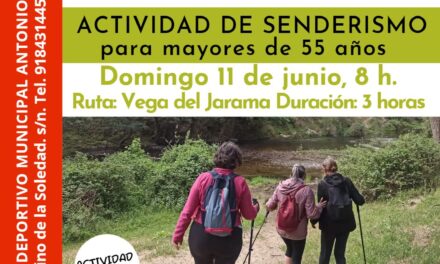 Ruta de senderismo por la Vega del Jarama