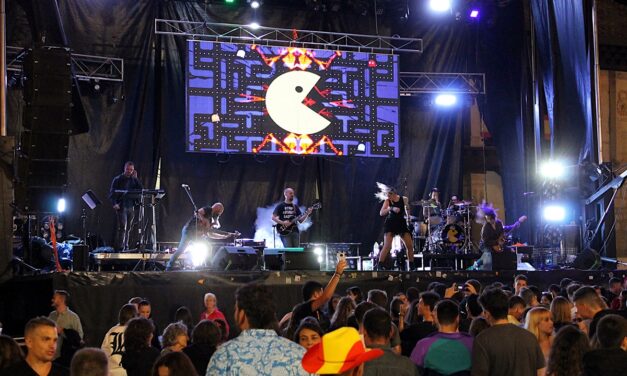 Actuación del Grupo PACMAN, fiestas Torrelaguna 2023
