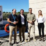 Carlos Novillo visita en Torrelaguna la primera planta fotovoltaica de la Comunidad de Madrid