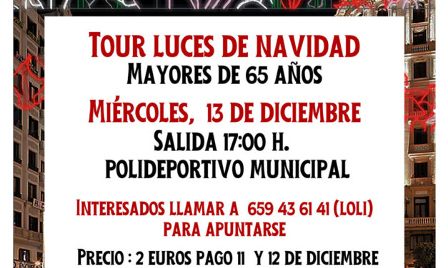 Tour luces de Navidad en Madrid